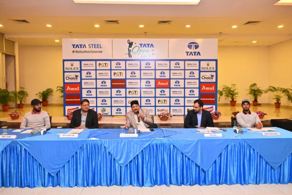 टाटा स्टील और पीजीटीआई ने टाटा ओपन 2025 की घोषणा की