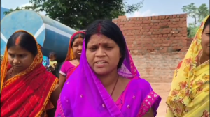 फाइलों में दौड़ रहा पानी, पर प्यासा है पाण्डेडीह: लाखों की योजना के दोबारा उद्घाटन के बाद भी ग्रामीण बूंद-बूंद को मोहताज